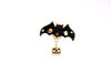 Picture of Bat Brooch || Enamel Cartoon Brooch Pins - Halloween Brooch