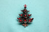 Picture of Rhinestone Crystal Christmas Tree Brooch | Unisex Christmas Brooch Pin - Gift Item