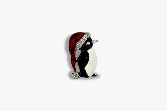 Picture of Cute Penguin  Brooch | Christmas Brooch | Christmas Penguin Brooch