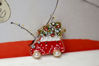 Picture of Cute Mini Car Christmas Brooch | Christmas Brooch Pins -Fashion Jewelry