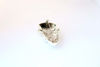 Picture of Shine Clear Rhinestones Hat Scary Punk Skull Brooch | Skull Bones Pin