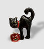 Picture of Halloween Brooch | Enamel Black Cat Cartoon Pin | Cute Black Cat Brooch