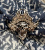 Picture of Skeleton Pirate Brooch | Skull Brooch Pin for Halloween or Pirate-Themed Outfits